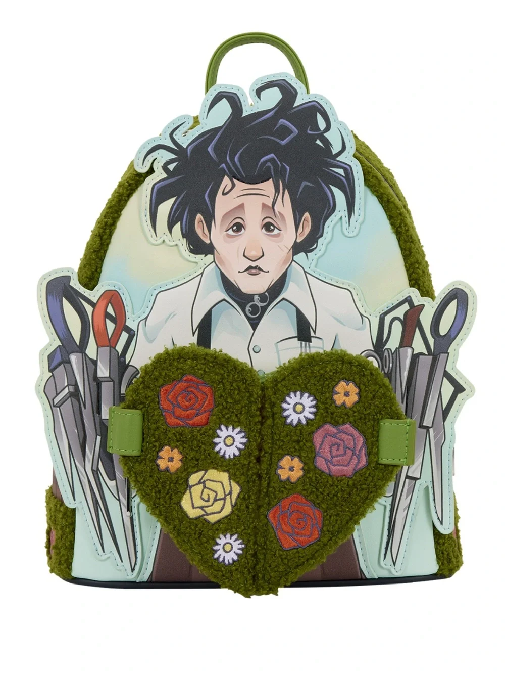 Loungefly Edward Scissorhands Sherpa Mini Backpack